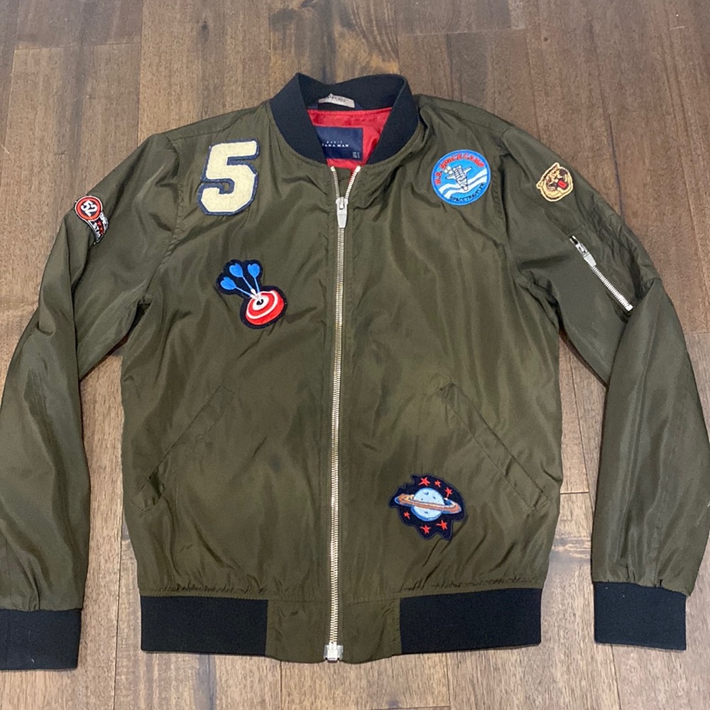 Zara bomber jacket